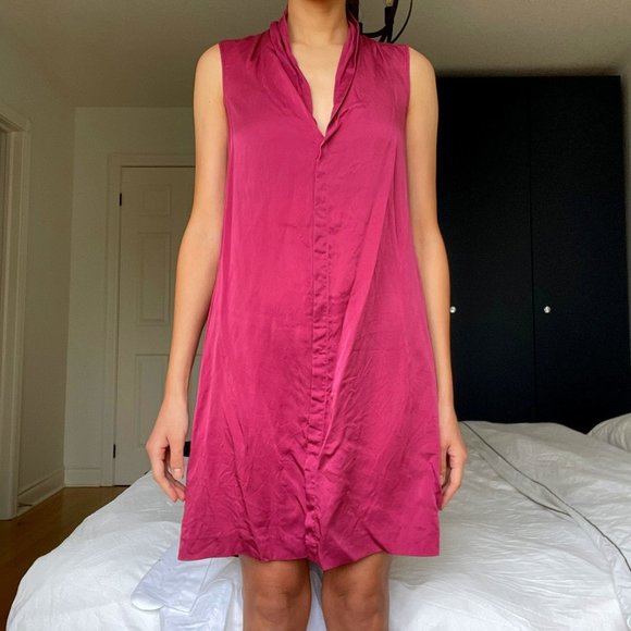 Theory Silk Dress - Picture 1 of 4
